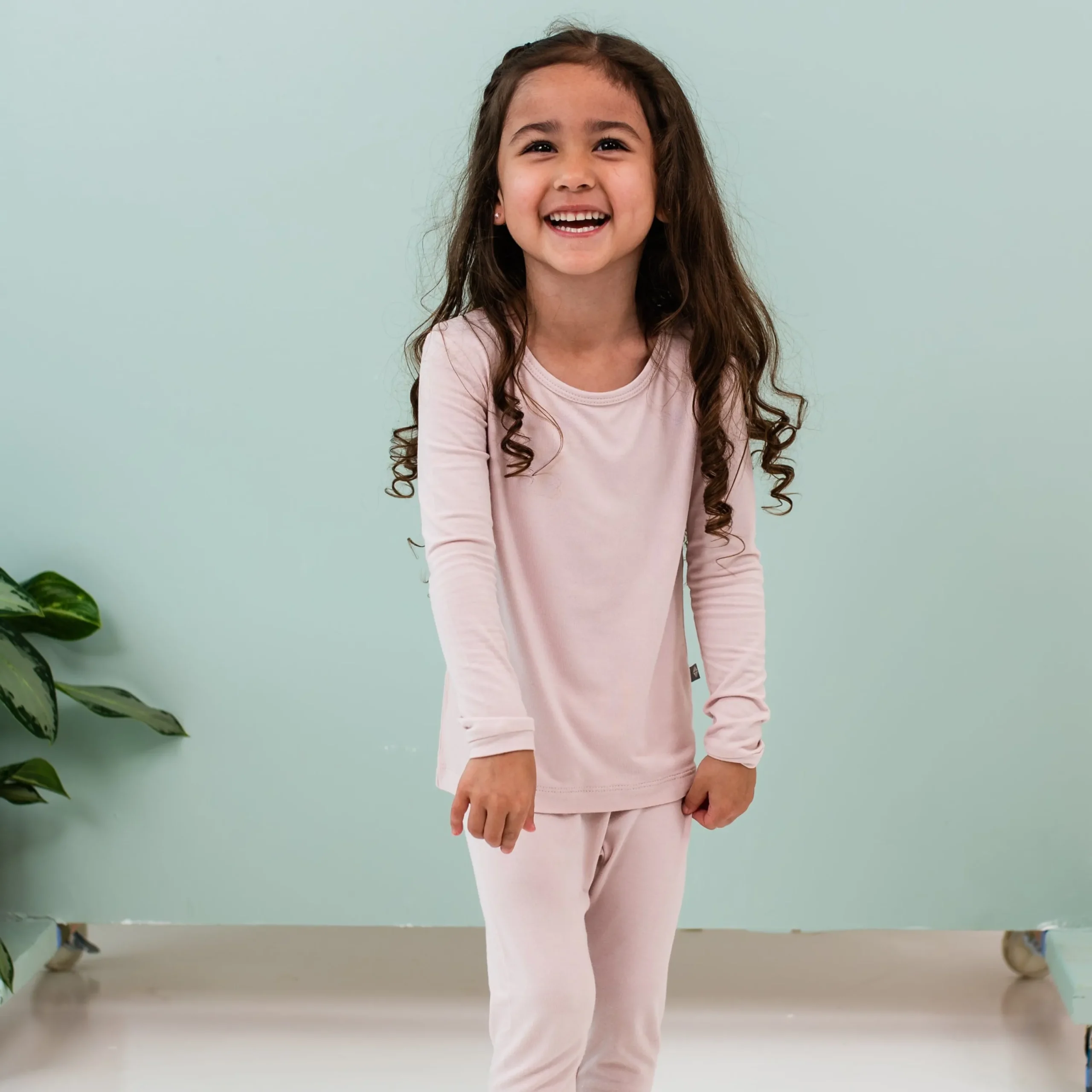 Kyte Baby Long Sleeve Pajamas in Blush Hot