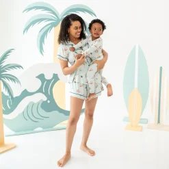 Kyte Baby Long Sleeve Pajamas in Dew Surf Outlet