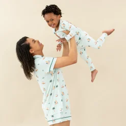 Kyte Baby Long Sleeve Pajamas in Dew Surf Outlet
