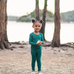 Kyte Baby Long Sleeve Pajamas in Emerald Online