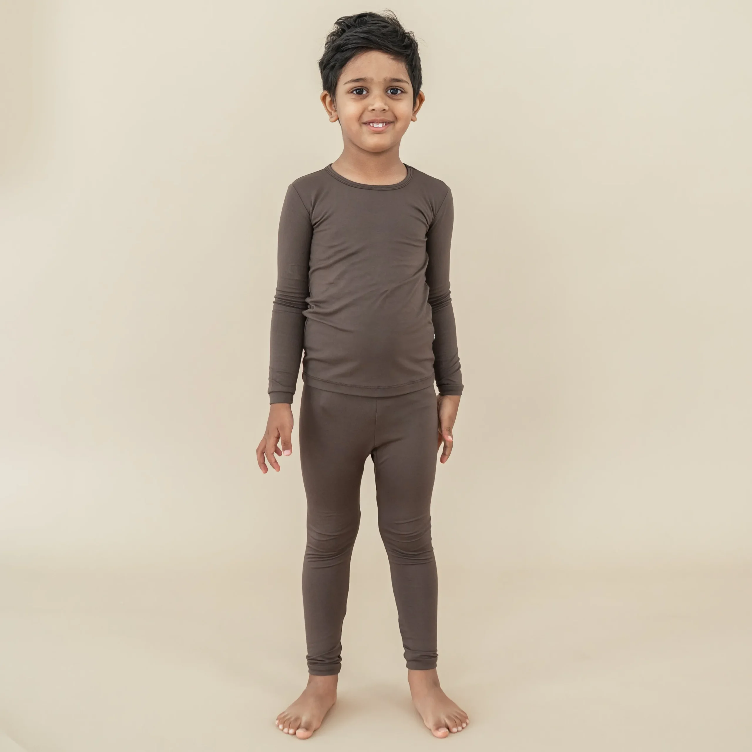 Kyte Baby Long Sleeve Pajamas in Espresso Online
