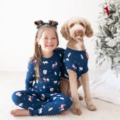 Kyte Baby Long Sleeve Pajamas in Frosty Friends Outlet