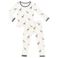 Kyte Baby Long Sleeve Pajamas in Giraffe Clearance