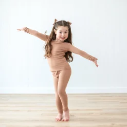 Kyte Baby Long Sleeve Pajamas in Latte New