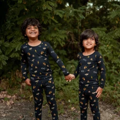 Kyte Baby Long Sleeve Pajamas in Midnight Icon Best