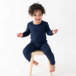Kyte Baby Long Sleeve Pajamas in Navy Outlet