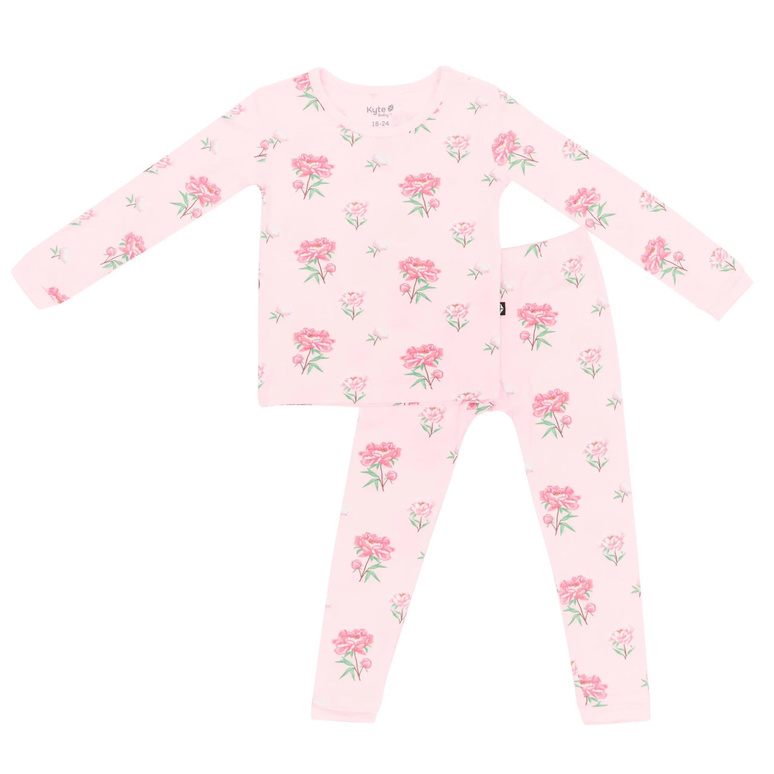 Kyte Baby Long Sleeve Pajamas in Sakura Peony Discount