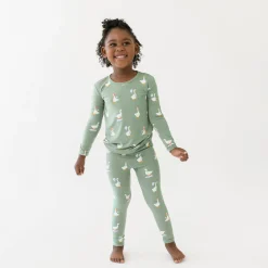 Kyte Baby Long Sleeve Pajamas in Silly Goose Clearance