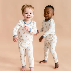 Kyte Baby Long Sleeve Pajamas in Teddy Bear Clearance