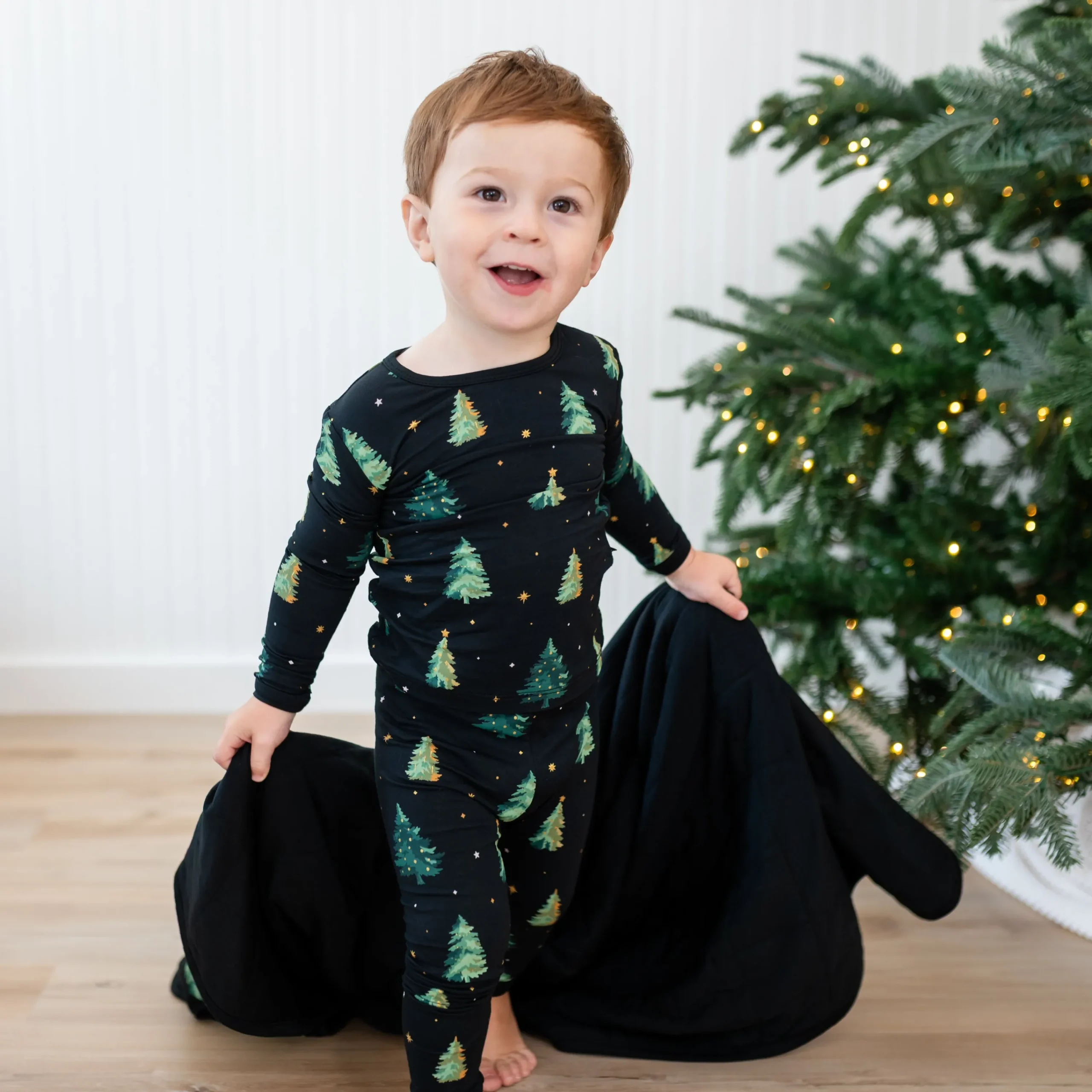 Kyte Baby Long Sleeve Pajamas in Twinkle Tree