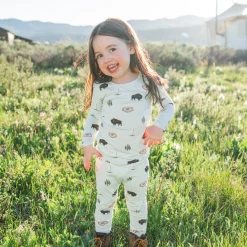 Kyte Baby Long Sleeve Pajamas in Yellowstone Outlet