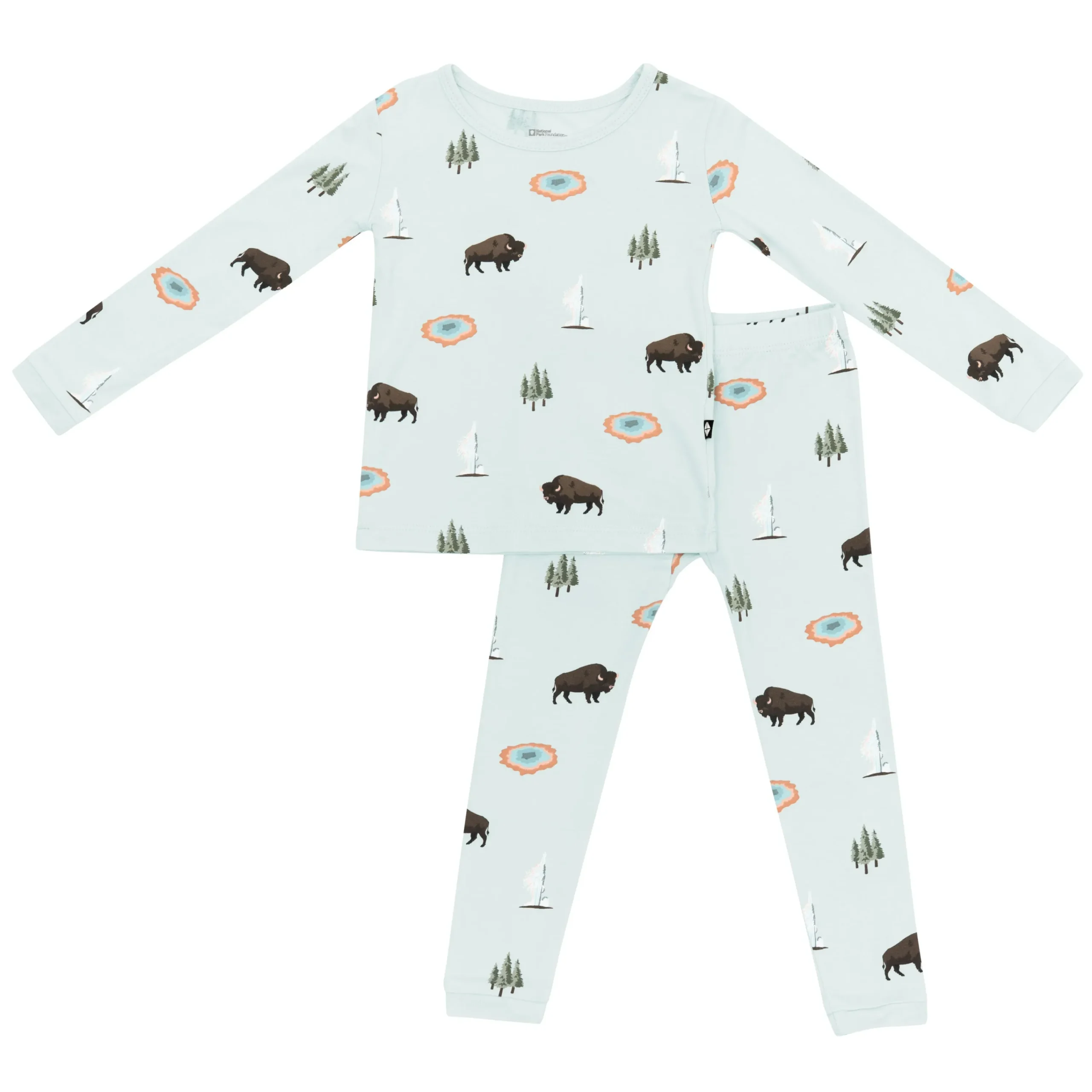 Kyte Baby Long Sleeve Pajamas in Yellowstone Outlet