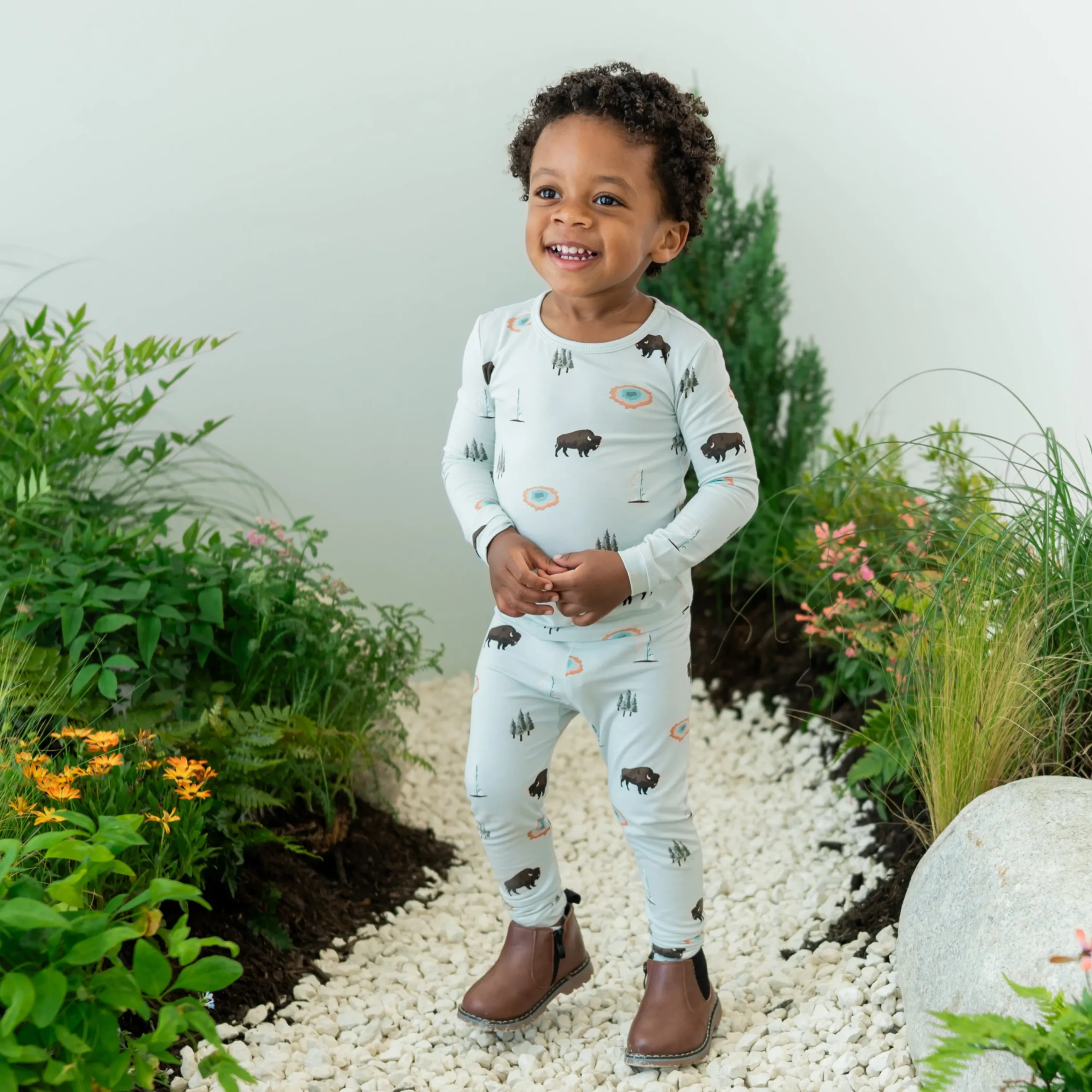 Kyte Baby Long Sleeve Pajamas in Yellowstone Outlet