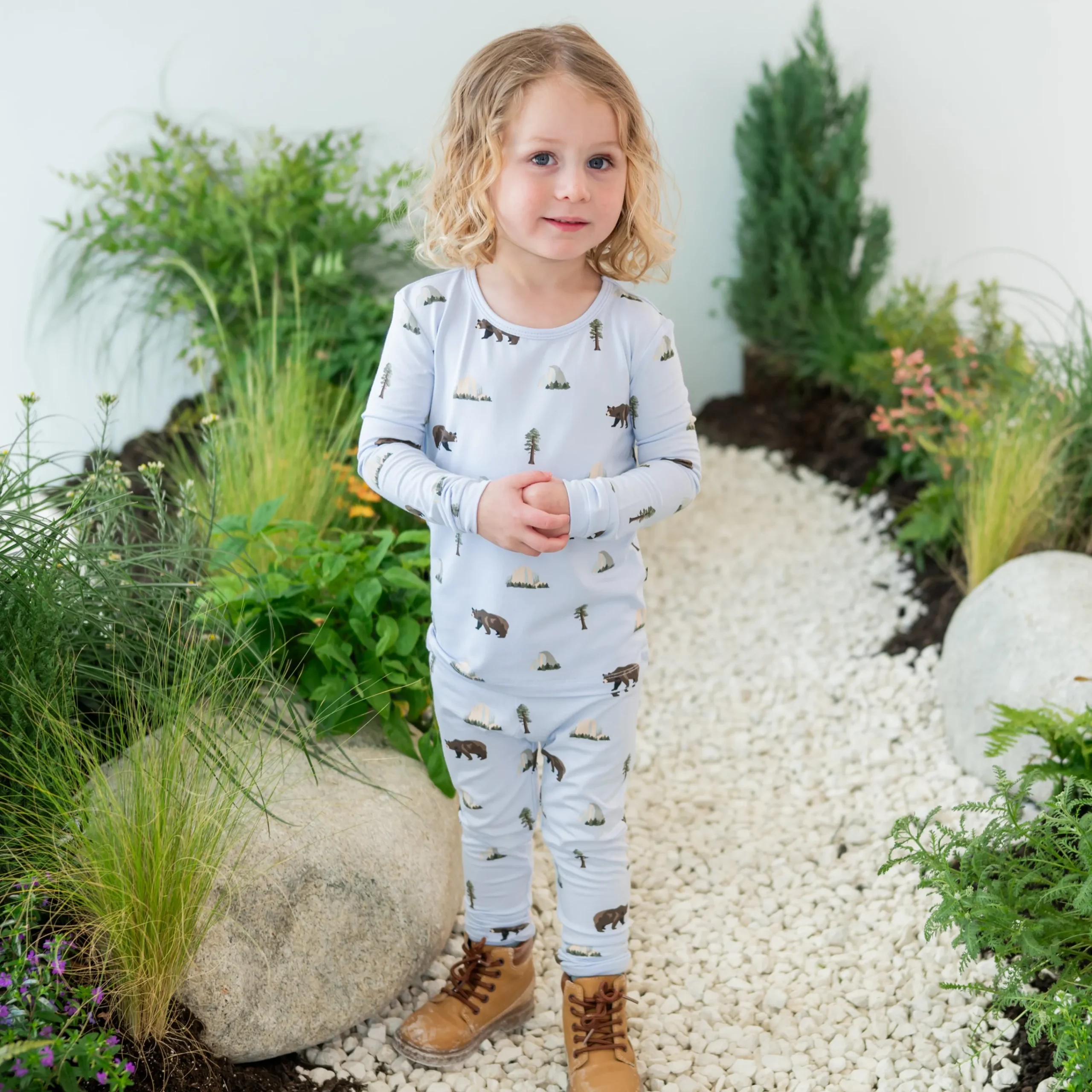 Kyte Baby Long Sleeve Pajamas in Yosemite Discount