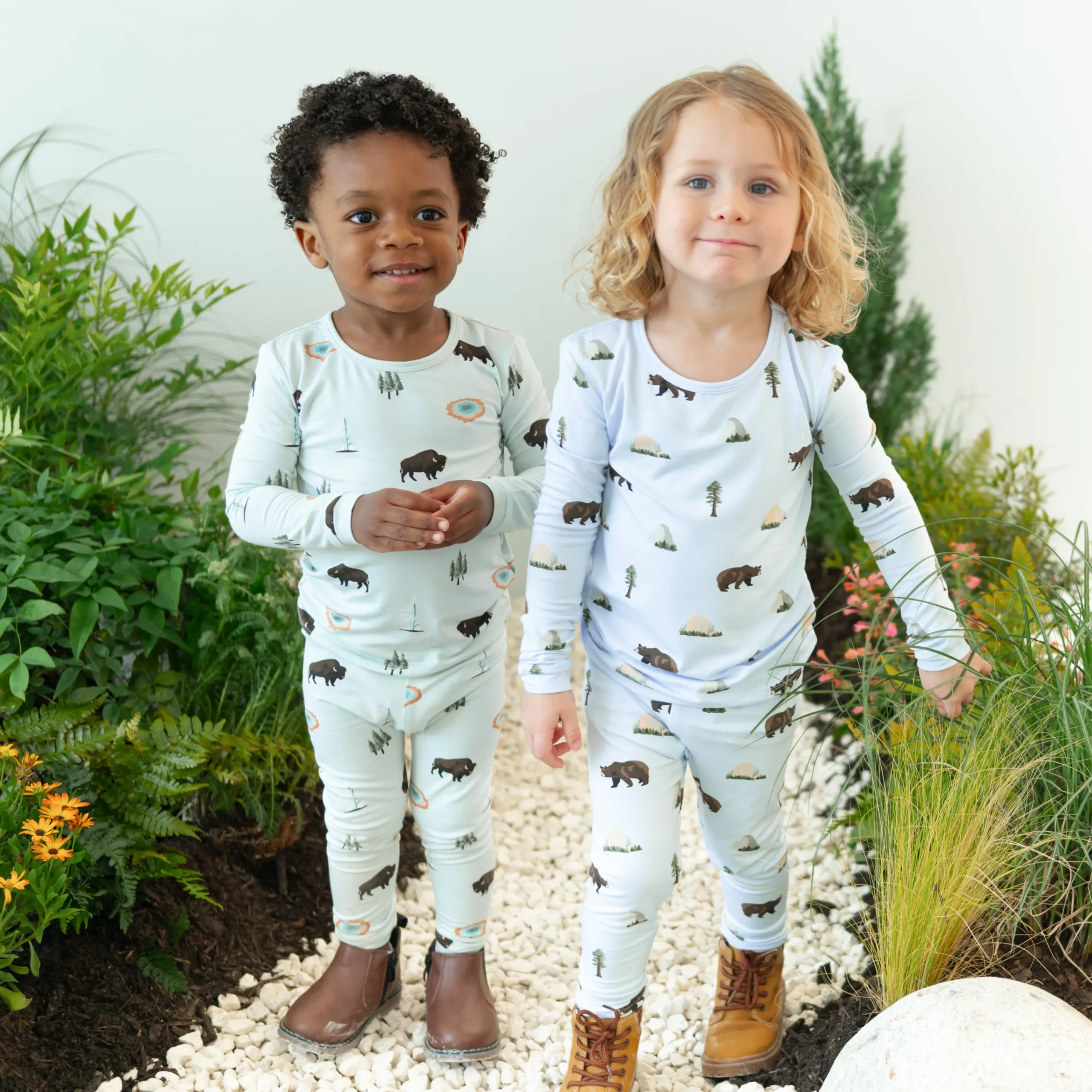 Kyte Baby Long Sleeve Pajamas in Yosemite Discount