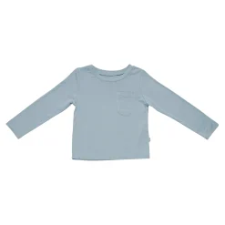 Kyte Baby Long Sleeve Toddler Crew Neck Tee in Fog Best