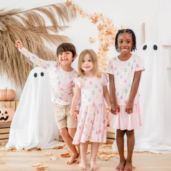 Kyte Baby Long Sleeve Toddler Crew Neck Tee in Pastel Ghost Best