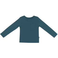 Kyte Baby Long Sleeve Toddler Crew Neck Tee in Atlantic Best