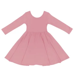 Kyte Baby Long Sleeve Twirl Dress in Apple Blossom Discount