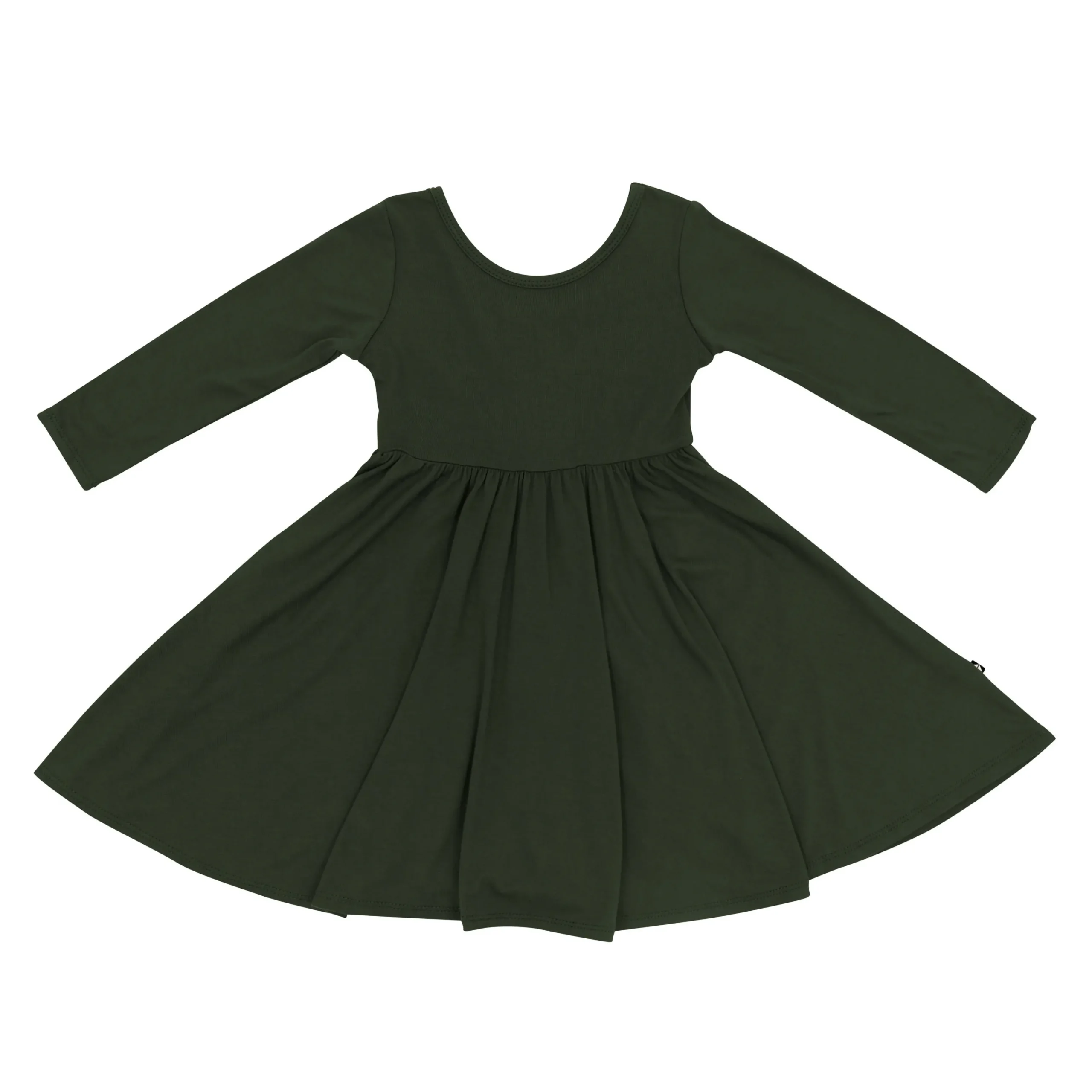 Kyte Baby Long Sleeve Twirl Dress in Fir Online