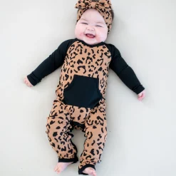 Kyte Baby Longall in Latte Leopard Discount
