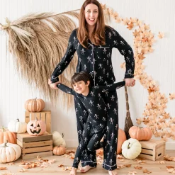 Kyte Baby Long-Sleeved Women's Pajama Set in Skeleton Sale