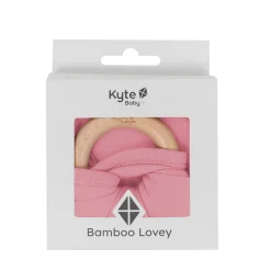 Kyte Baby Lovey in with Removable Teething Ring Apple Blossom