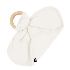 Kyte Baby Lovey in with Removable Wooden Teething Ring Oat Outlet