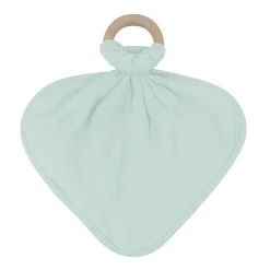 Kyte Baby Lovey in with Removable Wooden Teething Ring Sage Best