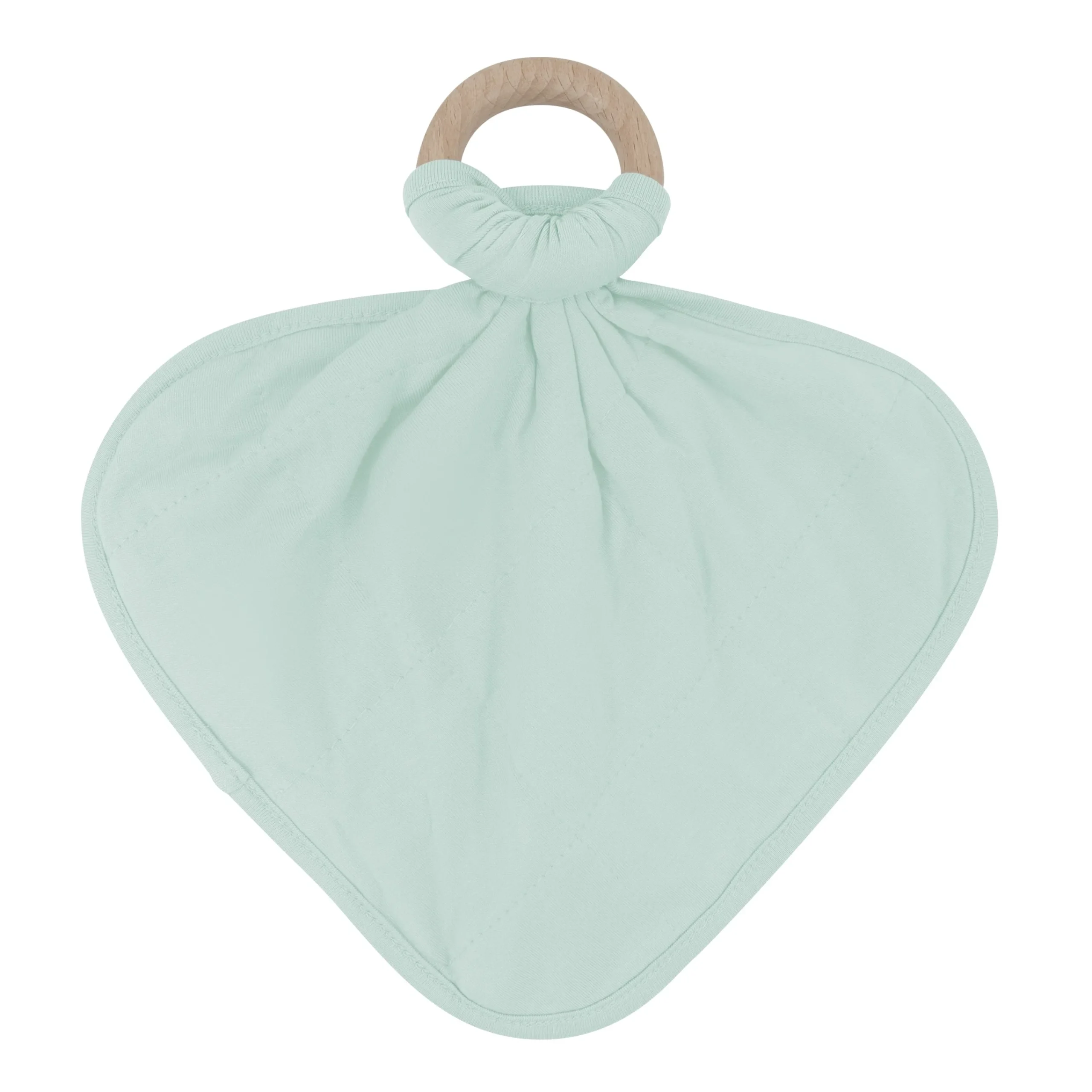 Kyte Baby Lovey in with Removable Wooden Teething Ring Sage Best