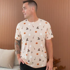 Kyte Baby Men's Crew Neck Tee in Bewitched New
