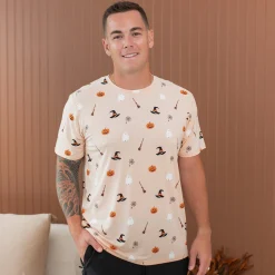 Kyte Baby Men's Crew Neck Tee in Bewitched New