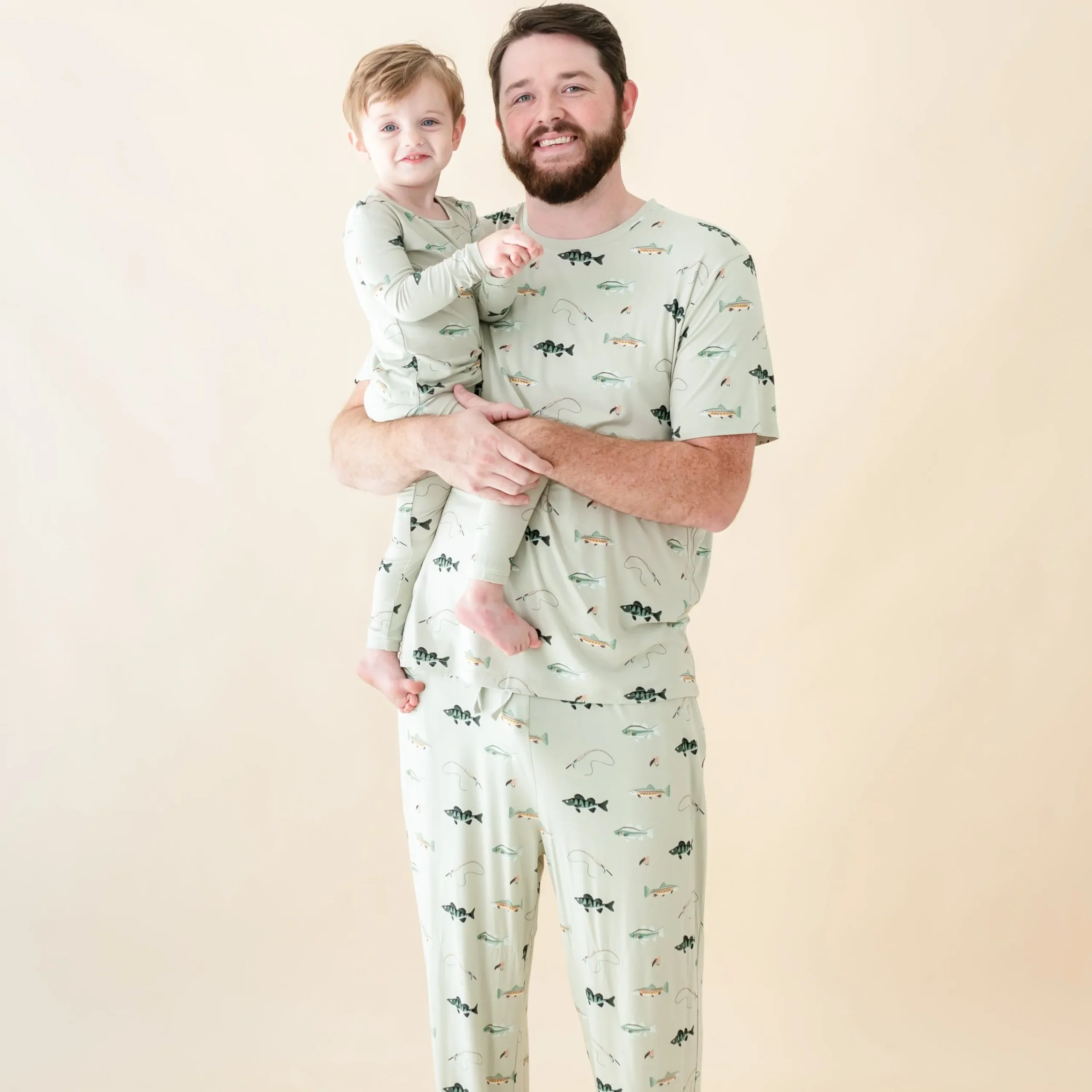 Kyte Baby Men's Crew Neck Tee in Fishing Discount