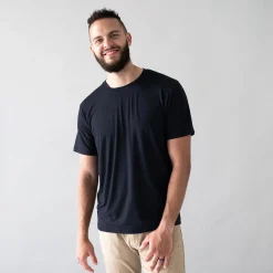 Kyte Baby Men's Crew Neck Tee in Midnight New