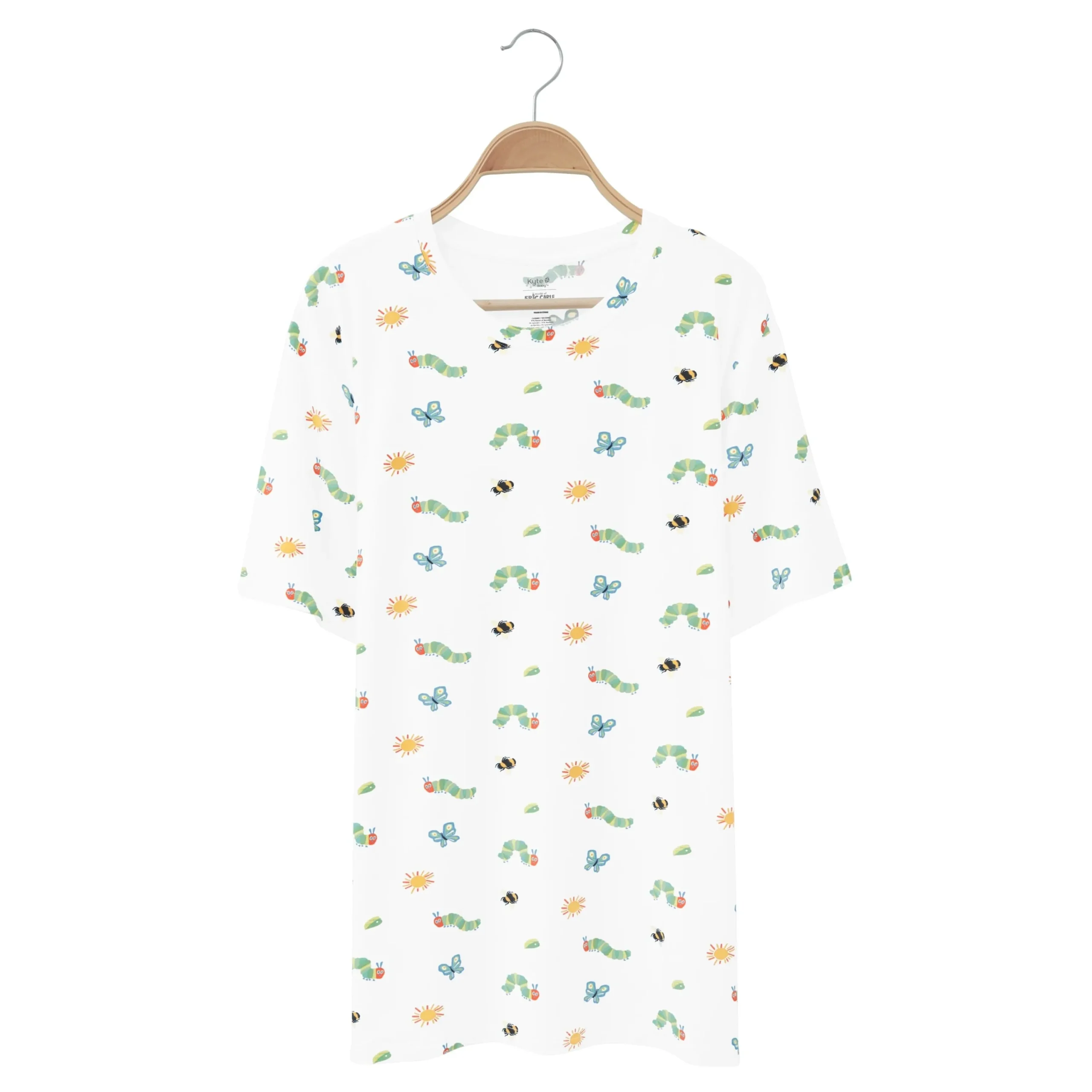Kyte Baby Men's Crew Neck Tee in The Very Hungry Caterpillar™ and Friends Sale