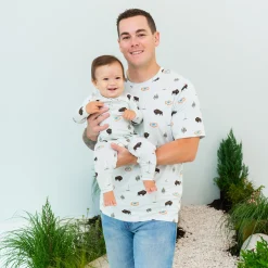 Kyte Baby Men's Crew Neck Tee in Yellowstone Best