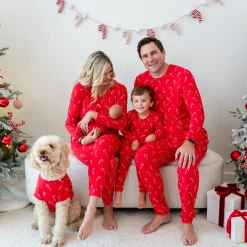 Kyte Baby Men's Jogger Set in Candy Cane Sale