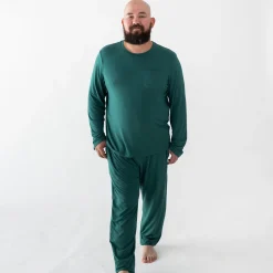 Kyte Baby Men's Jogger Set in Emerald Outlet