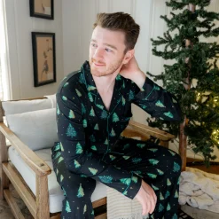 Kyte Baby Men's Long Sleeve Pajama Set in Twinkle Tree Online
