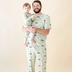 Kyte Baby Men's Lounge Pants in Fishing Hot