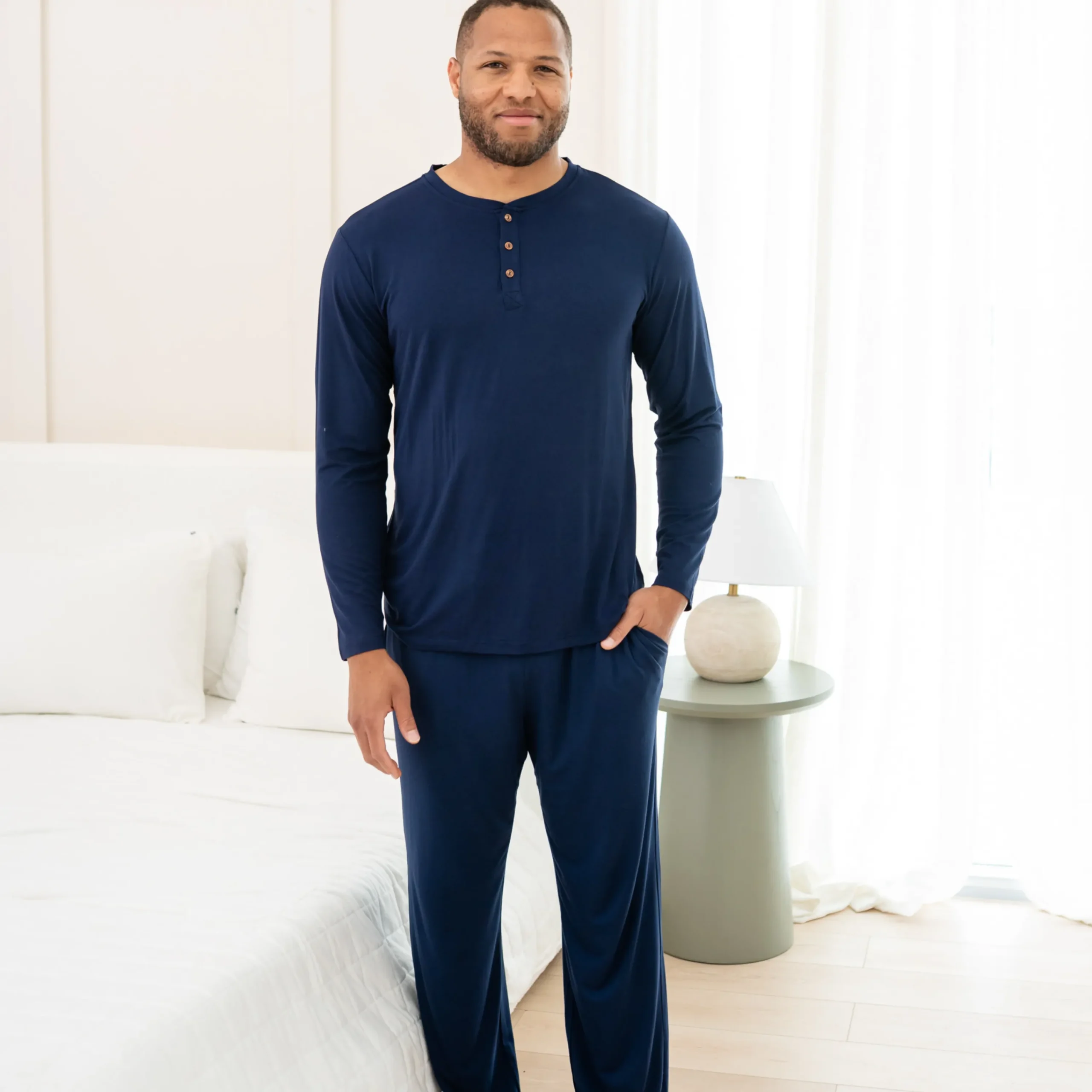 Kyte Baby Men's Lounge Pants in Navy New