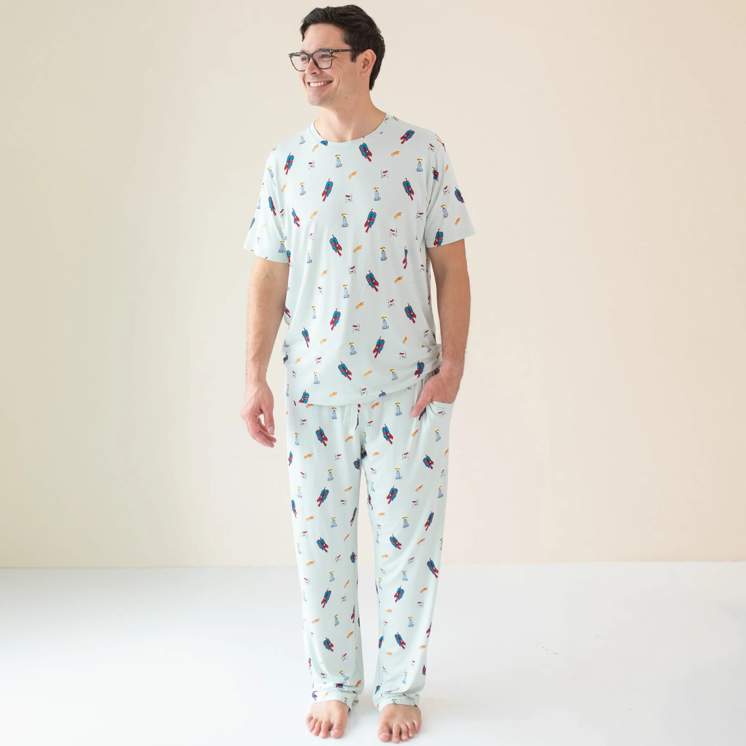 Kyte Baby Men's Lounge Pants in Superman™ Online