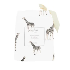 Kyte Baby Mini Crib Sheet in Giraffe Clearance