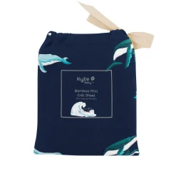 Kyte Baby Mini Crib Sheet in Humpback Outlet