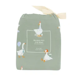 Kyte Baby Mini Crib Sheet in Silly Goose Best