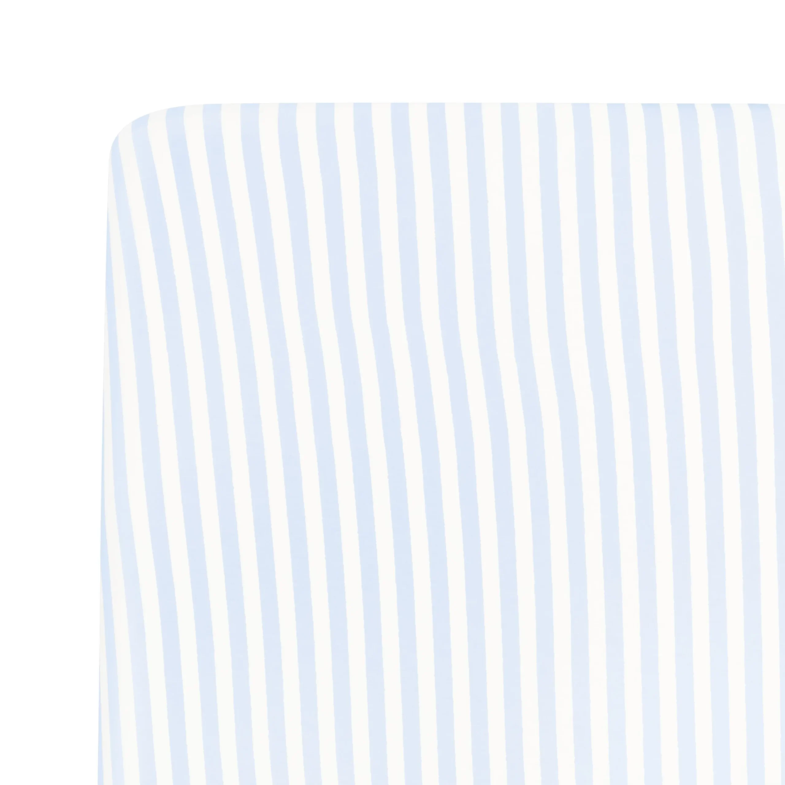 Kyte Baby Mini Crib Sheet in Small Mist Stripe New