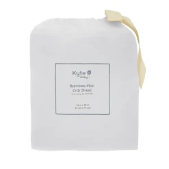 Kyte Baby Mini Crib Sheet in Storm Discount