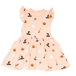 Kyte Baby Pocket Dress in Bewitched Outlet