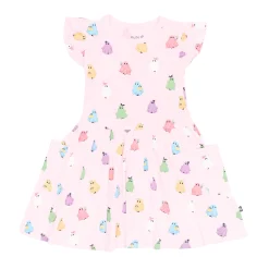 Kyte Baby Pocket Dress in Pastel Ghost New