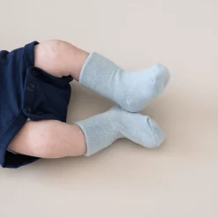 Kyte Baby Quarter Socks Combo 5-Pack in Cool Cool Set: Cloud/Oat/Fog/Slate/Navy Outlet